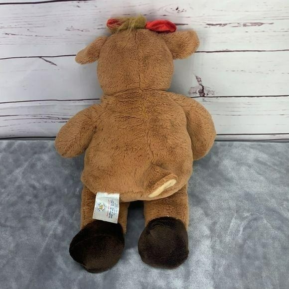 Build A Bear Holly Moose Plush stuffed brown soft - Picture 2 of 5